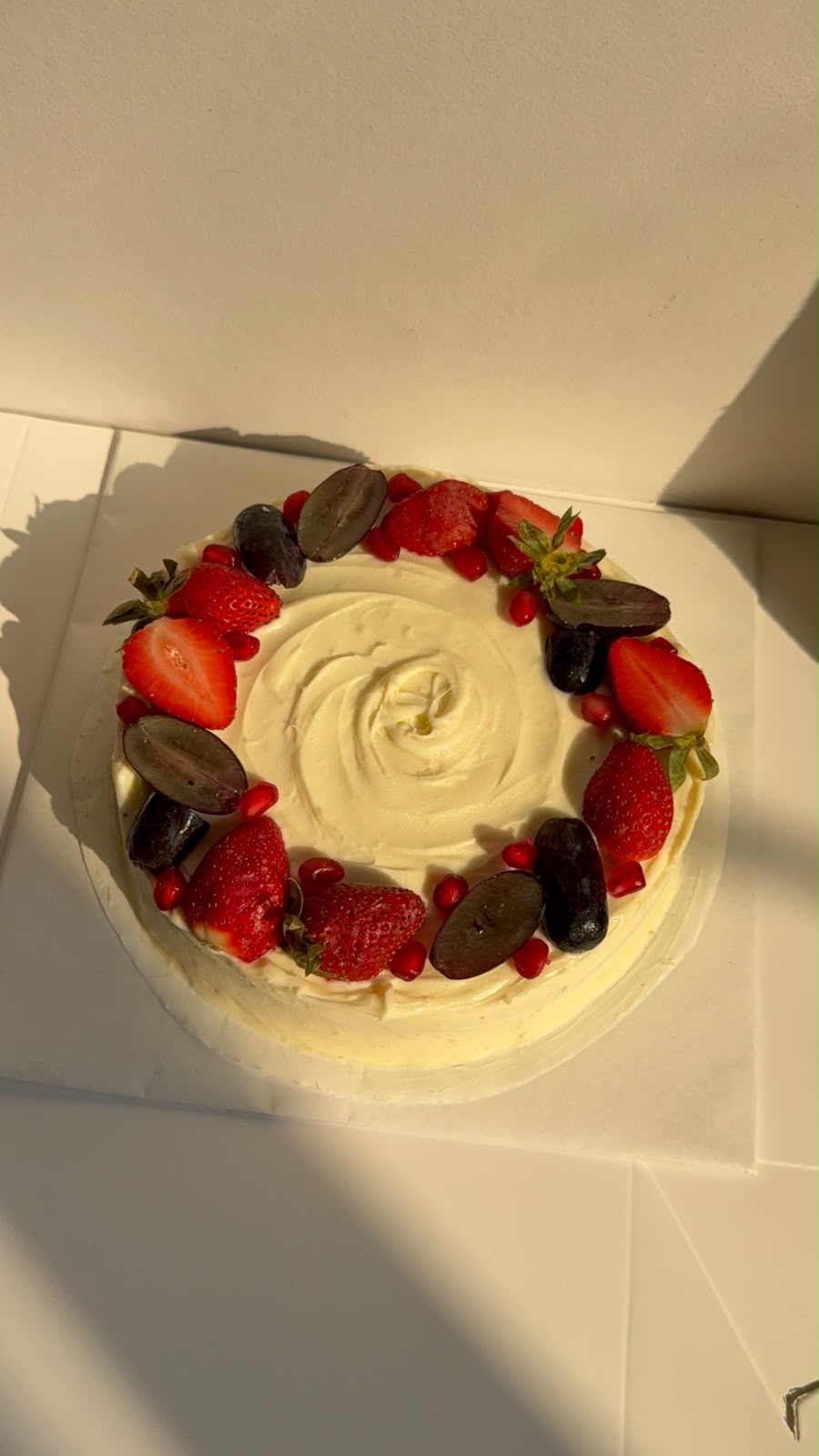 Fresh Fruit Cake